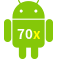 Aplicativo 70x para Android
